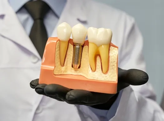 Suporte para estruturas protéticas