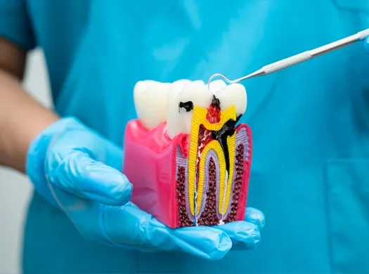 Infeção ou inflamação da polpa